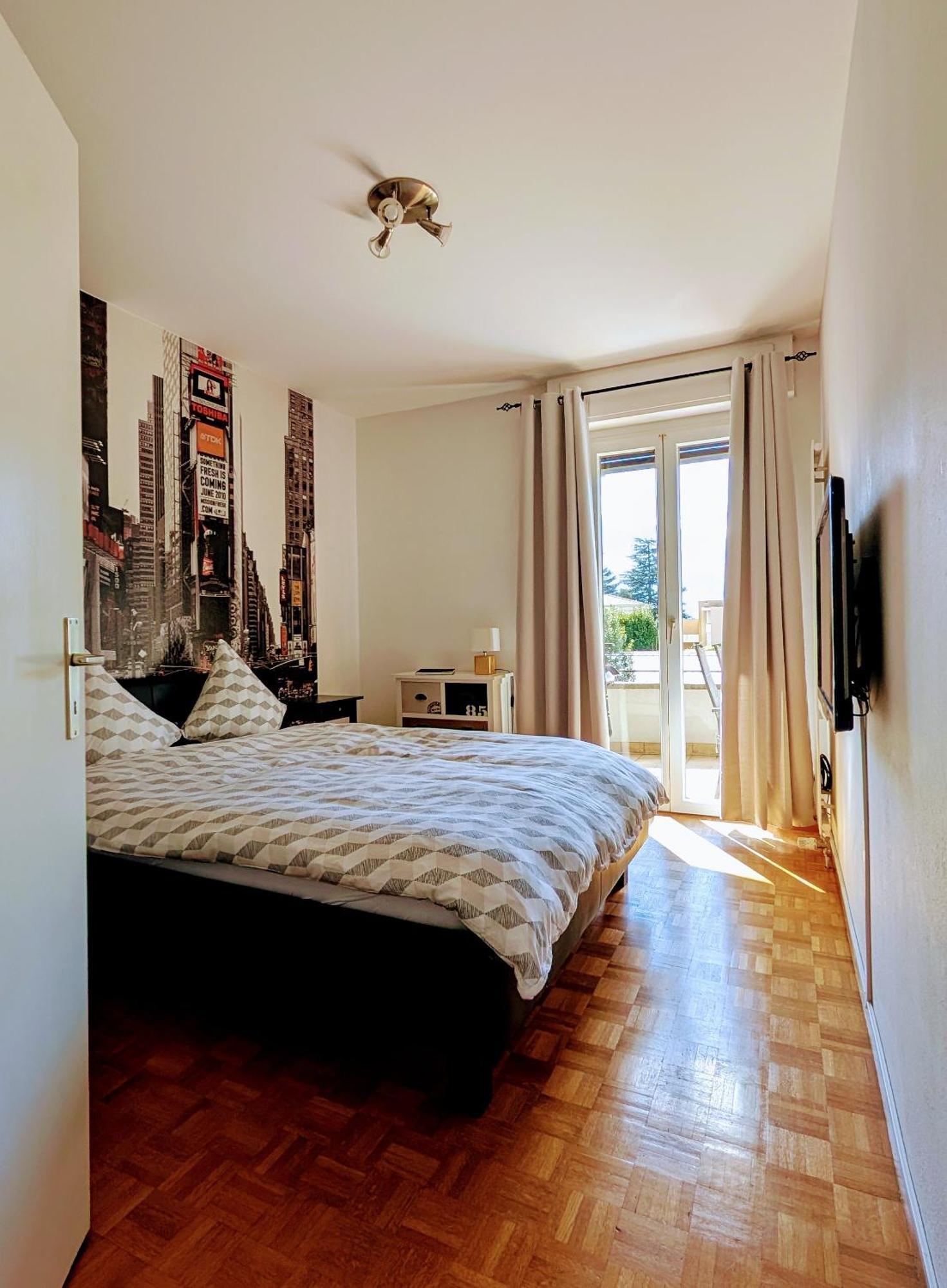 Locarno, Casa Pioda - Nahe Zentrum, Mit Balkon Und Parkplatz エクステリア 写真